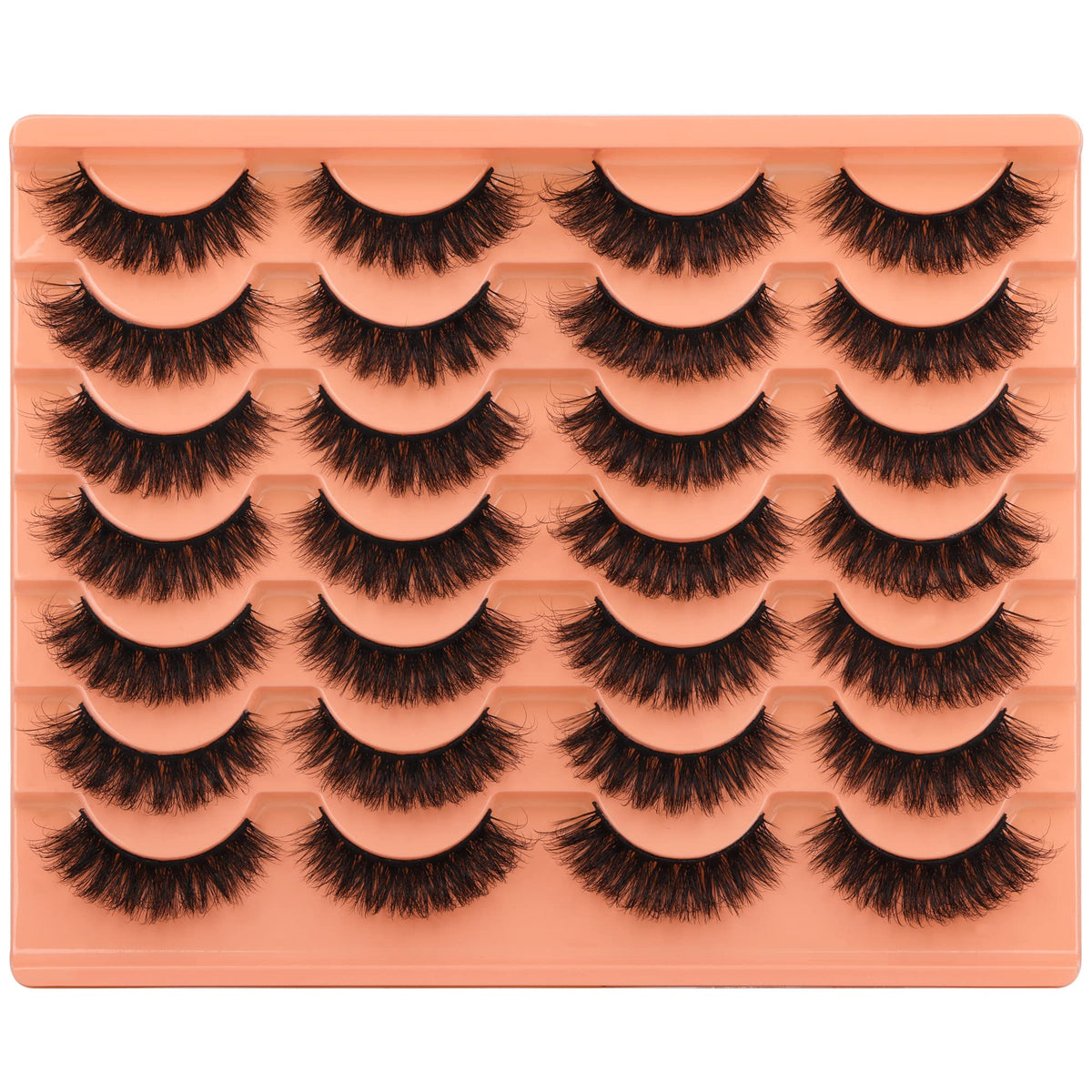 ALICROWN HAIR lashes held between fingers indicating true-to-scale fit
