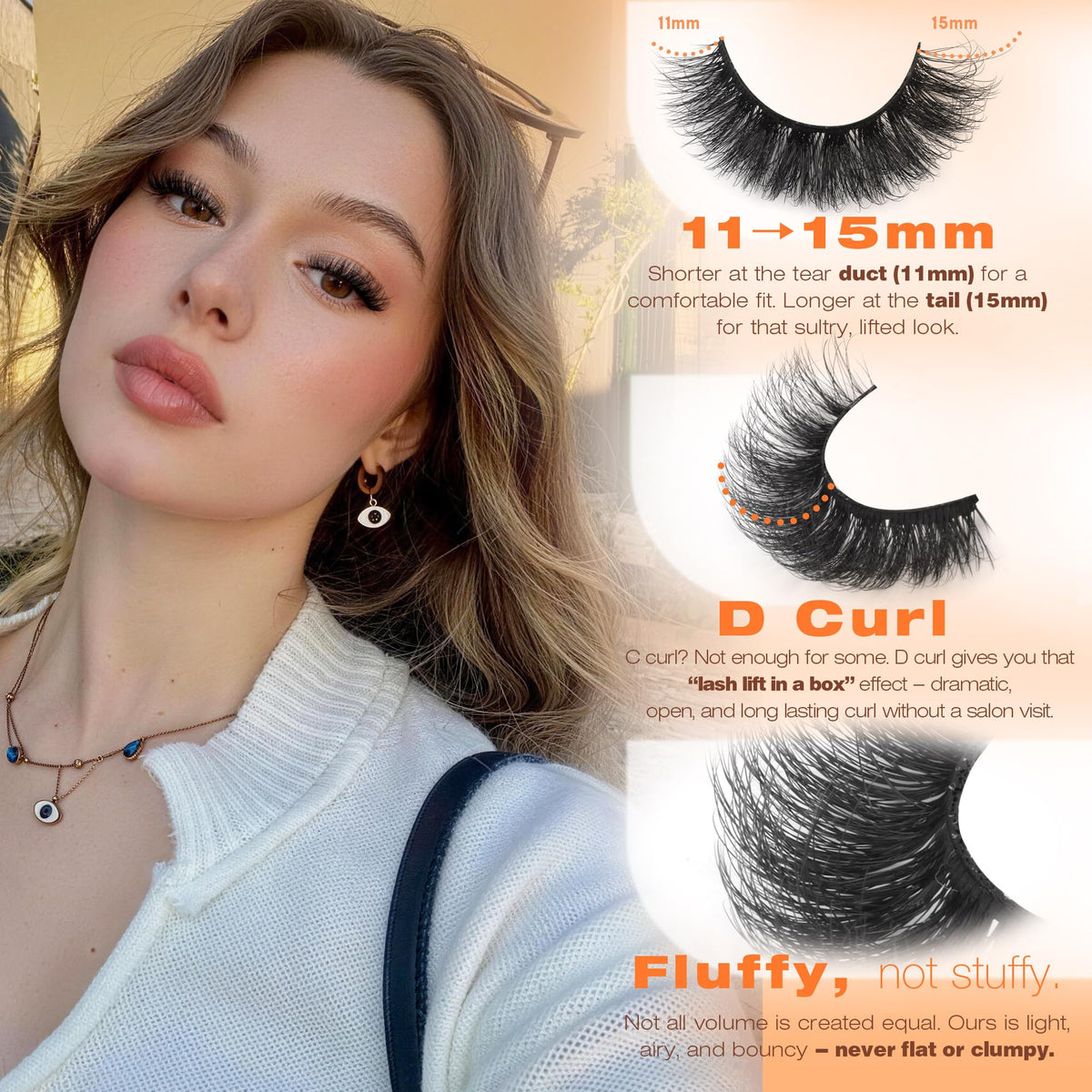 ALICROWN HAIR faux-mink fibers texture emphasizing soft, natural appearance