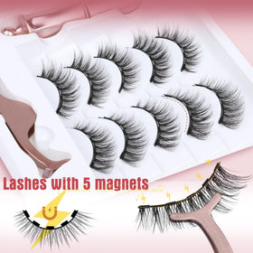 ALICROWN tweezers placing lash on liner demonstrating precise application and speed
