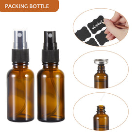 ALIFEIA bottle being filled with funnel for neat refill and accuracy