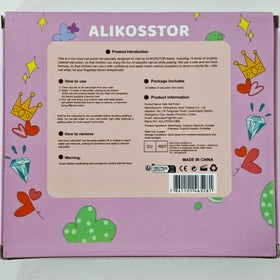 ALIKOSSTOR ingredients and label close-up emphasizing non-toxic assurance