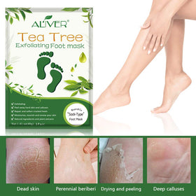 ALIVER tea tree leaves and botanical extracts, illustrating natural scent and conditioning