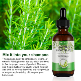 ALIVER rosemary oil in diffuser creating herbaceous aroma for relaxation benefit