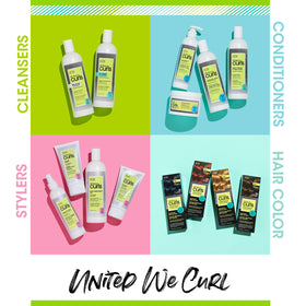 All About Curls gel drying under diffuser, speeds styling and enhances curl shape