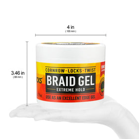 AllDay Locks applied to edges close-up, shows smooth sleek edge control