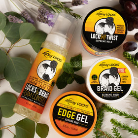 AllDay Locks gel texture close-up showing smooth consistency for easy application