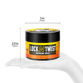 AllDay Locks in-hand application showing easy squeeze and controlled usage