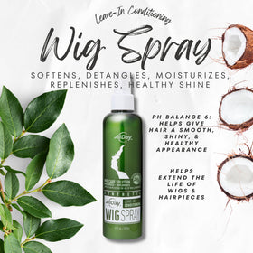 AllDay Locks coconut oil ingredient callout emphasizing lightweight conditioning and added shine
