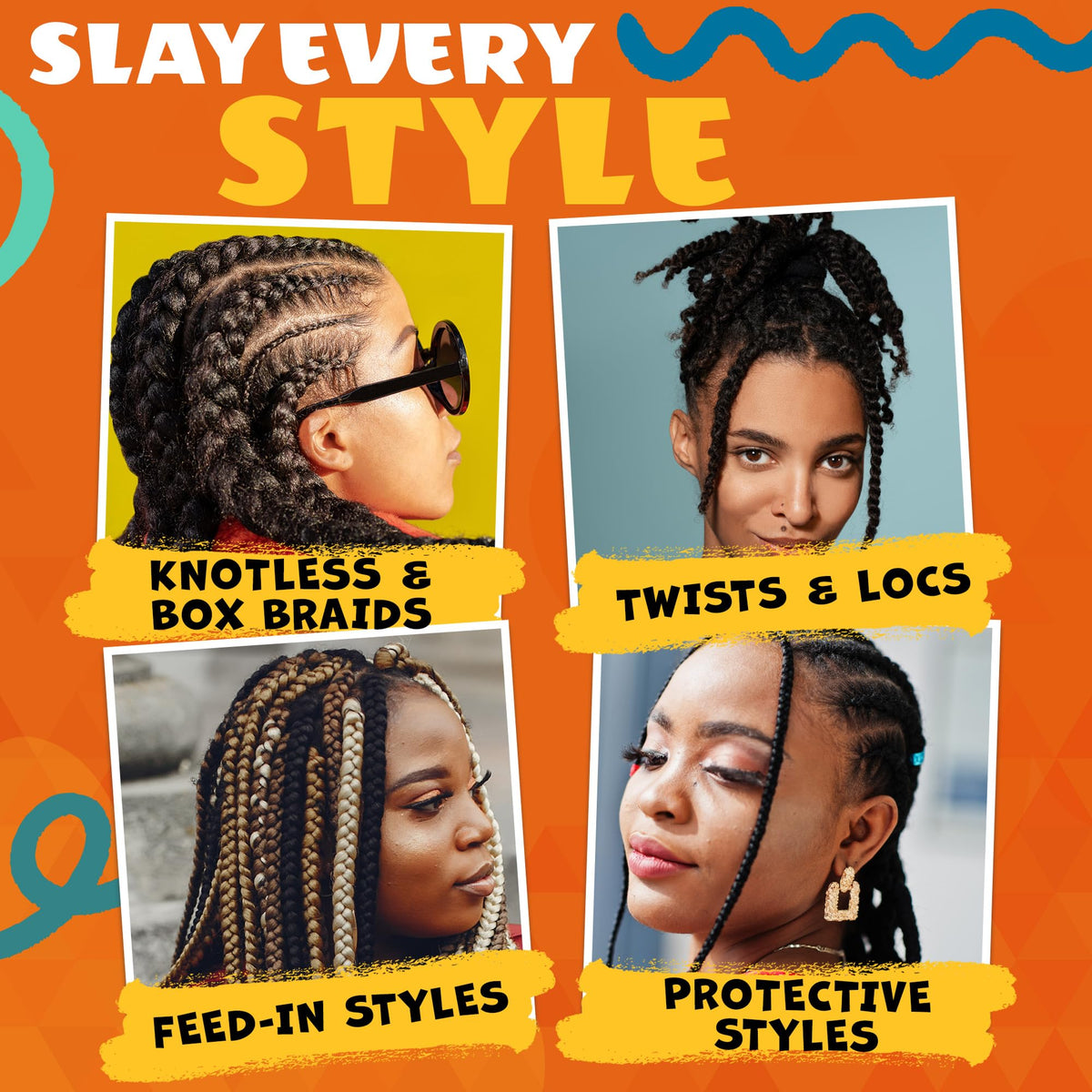 AllDay Locks lifestyle scene refreshing braids for manageable style