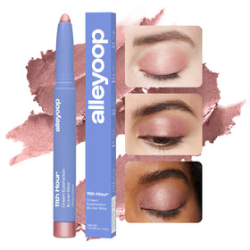 ALLEYOOP creamy stick texture close-up showing smooth glide and rich pigment