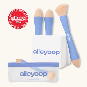 ALLEYOOP compact closed case illustrating travel-friendly protection