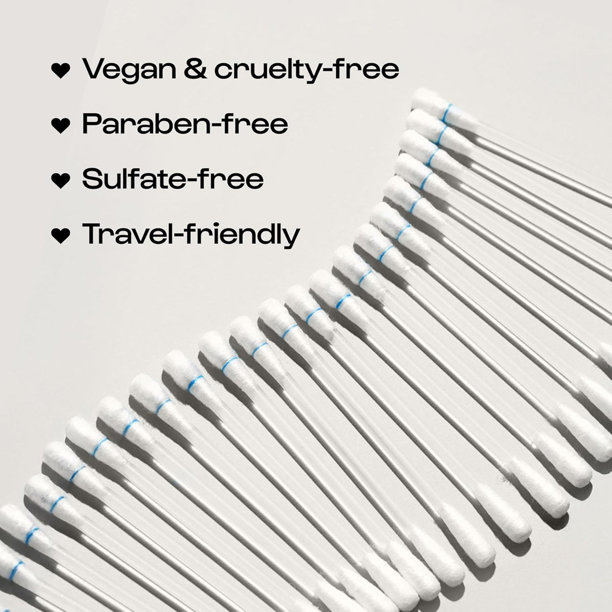 ALLEYOOP swabs next to wallet showing compact travel size and space-saving benefit