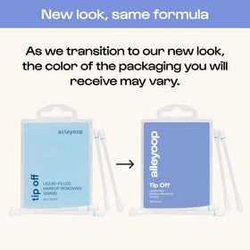 ALLEYOOP swabs inside small bag demonstrating space-saving everyday carry