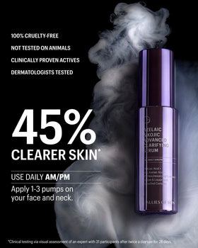 Allies of Skin bottle on bathroom counter lifestyle scene showing routine use