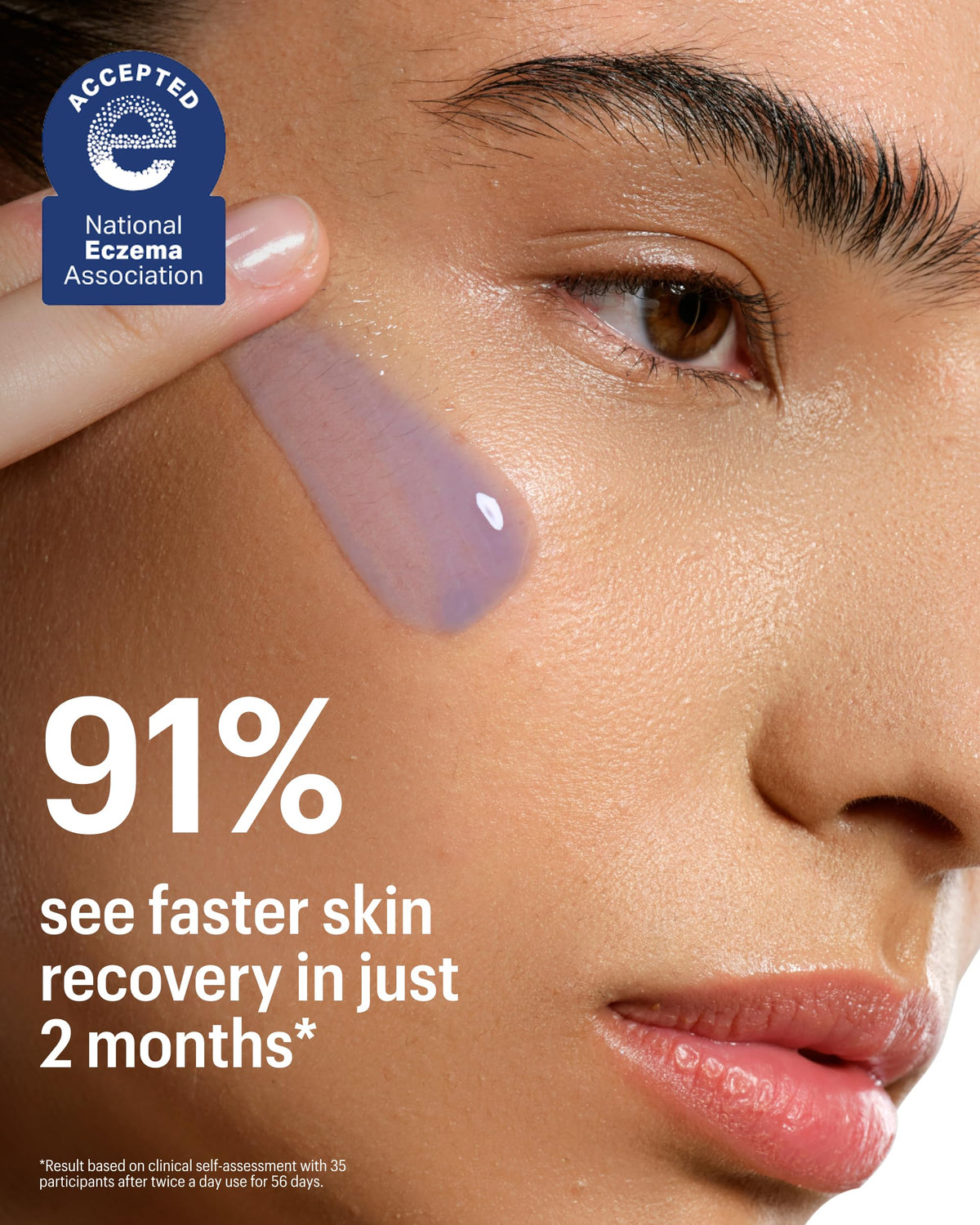 Allies of Skin close-up serum drop highlighting lightweight texture and fast absorption