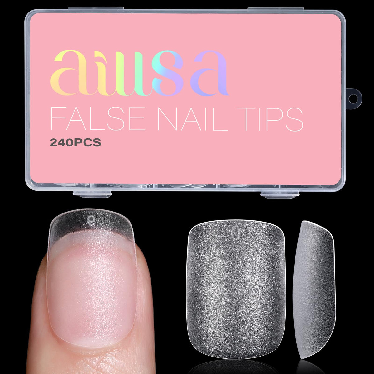AILLSA front packaging box showing 240-piece kit and storage box benefit