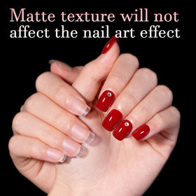 AILLSA close-up of full matte texture enhancing adhesion and finish