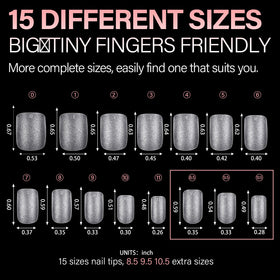 AILLSA matte polished nails lifestyle shot offering understated elegance