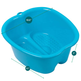 AllSett Health basin in home spa setting illustrating comfortable relaxation and care