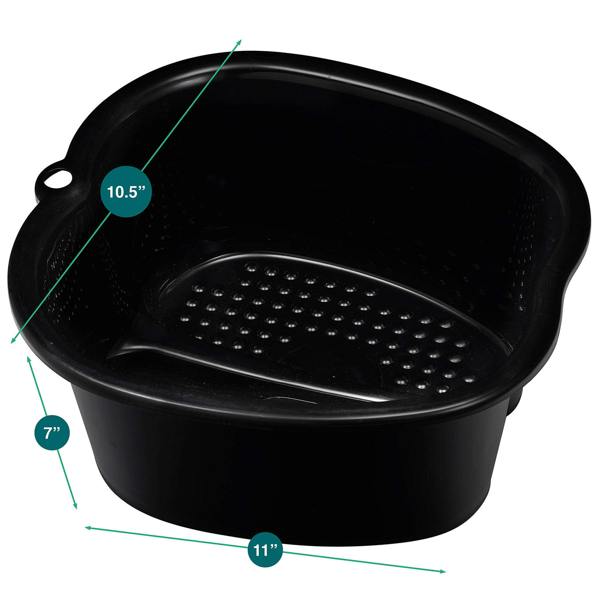 AllSett Health basin staged in home spa setting for at-home pedicure indulgence