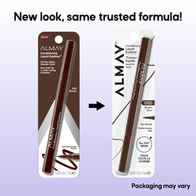 Almay product with Lash-Caring Complex text emphasizing lash conditioning