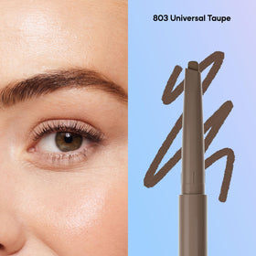 Almay brow pencil flat edge detail for efficient filling and shaping