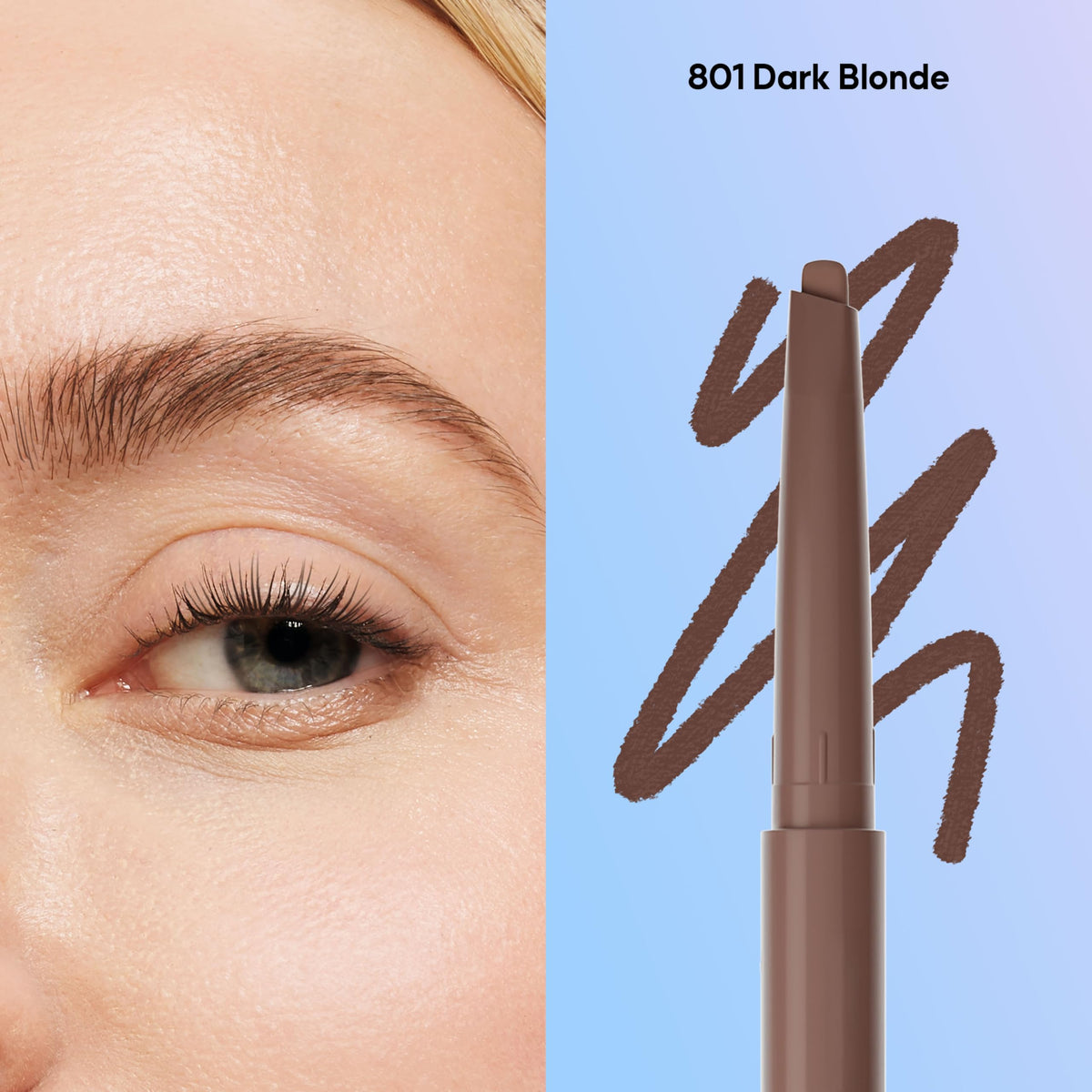 Almay flat edge detail filling sparse brow areas quickly for even color