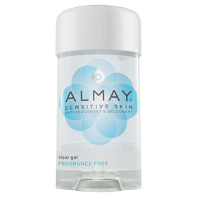 Almay clear gel open applicator demonstrating easy-roll application benefit