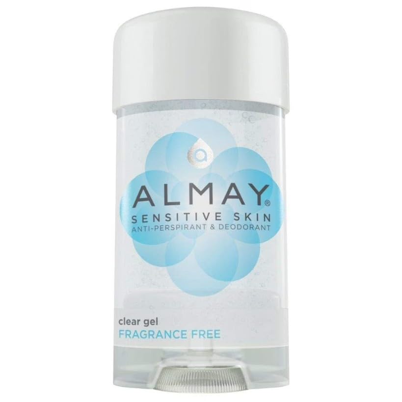 Almay clear gel texture close-up, smooth quick-drying application benefit