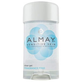 Almay clear gel texture close-up, smooth quick-drying application benefit