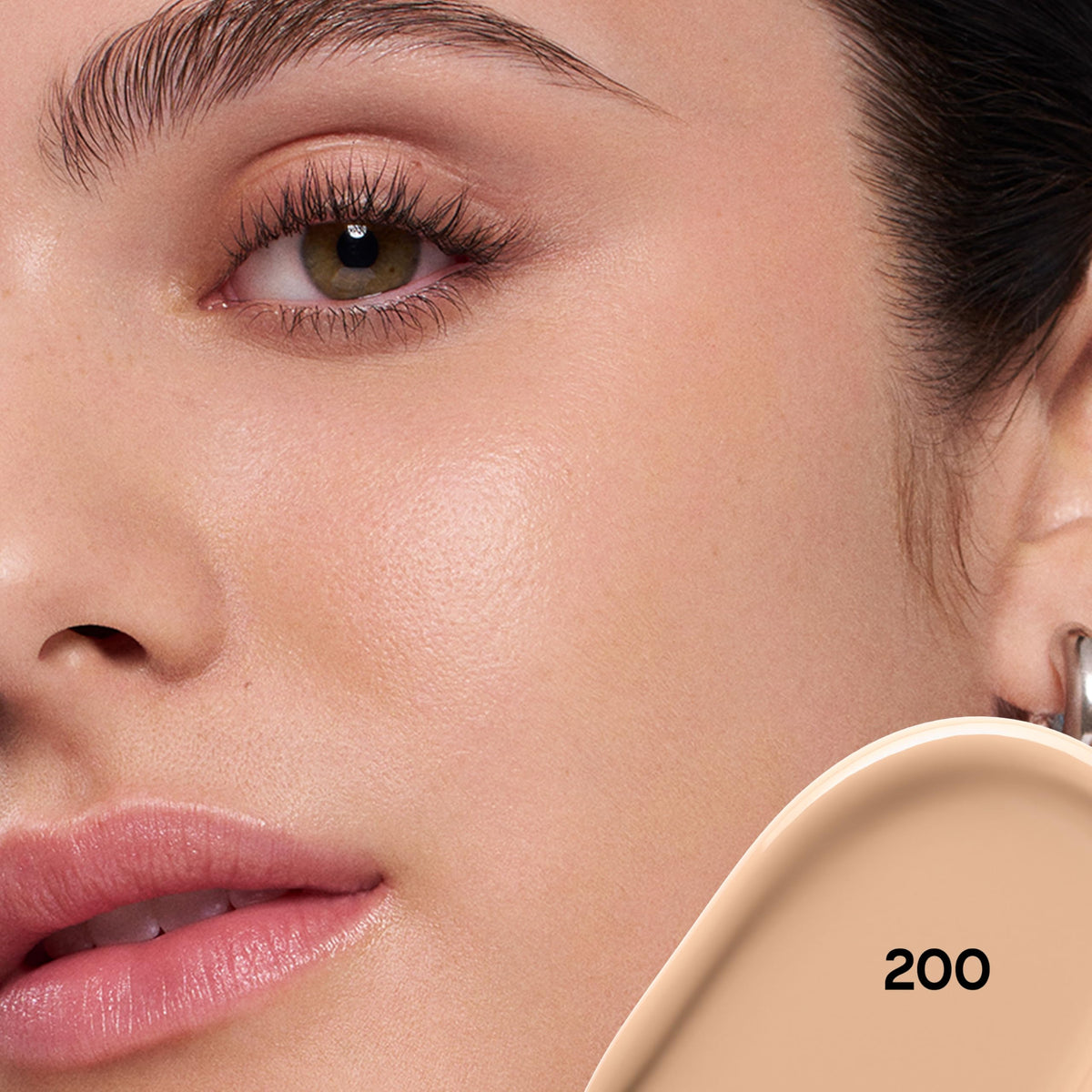 Almay concealer cap and nozzle close-up showing precise application control