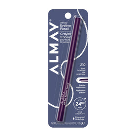 Almay front packaging showing pencil and shade for easy identification and confidence