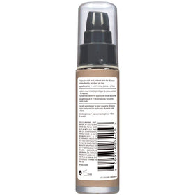 Almay model applying foundation for a natural radiant complexion benefit
