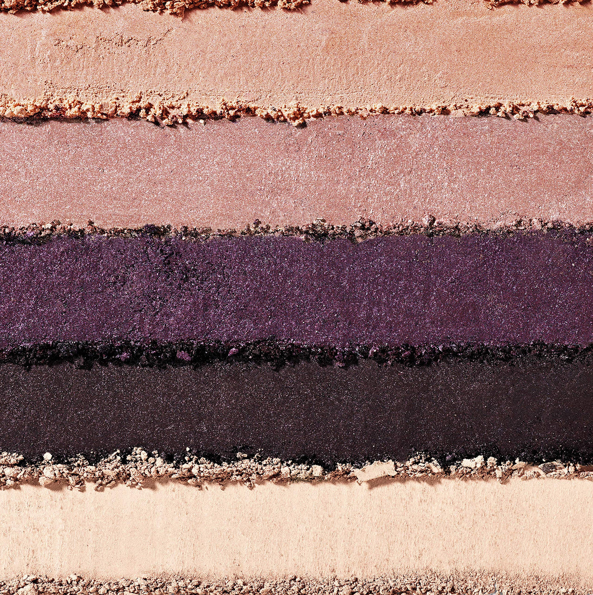 Almay open palette top view with numbered pans, quick application benefit