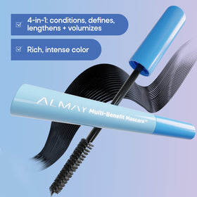 Almay wand close-up with plant-derived bristles for precise application