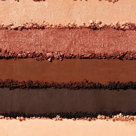 Almay palette open with applicator demonstrating easy numbered-pan application
