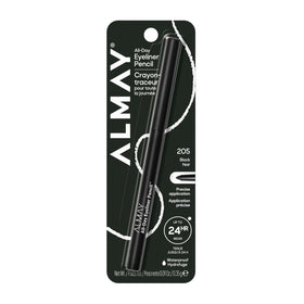 Almay pencil front packaging showing product and shade benefits