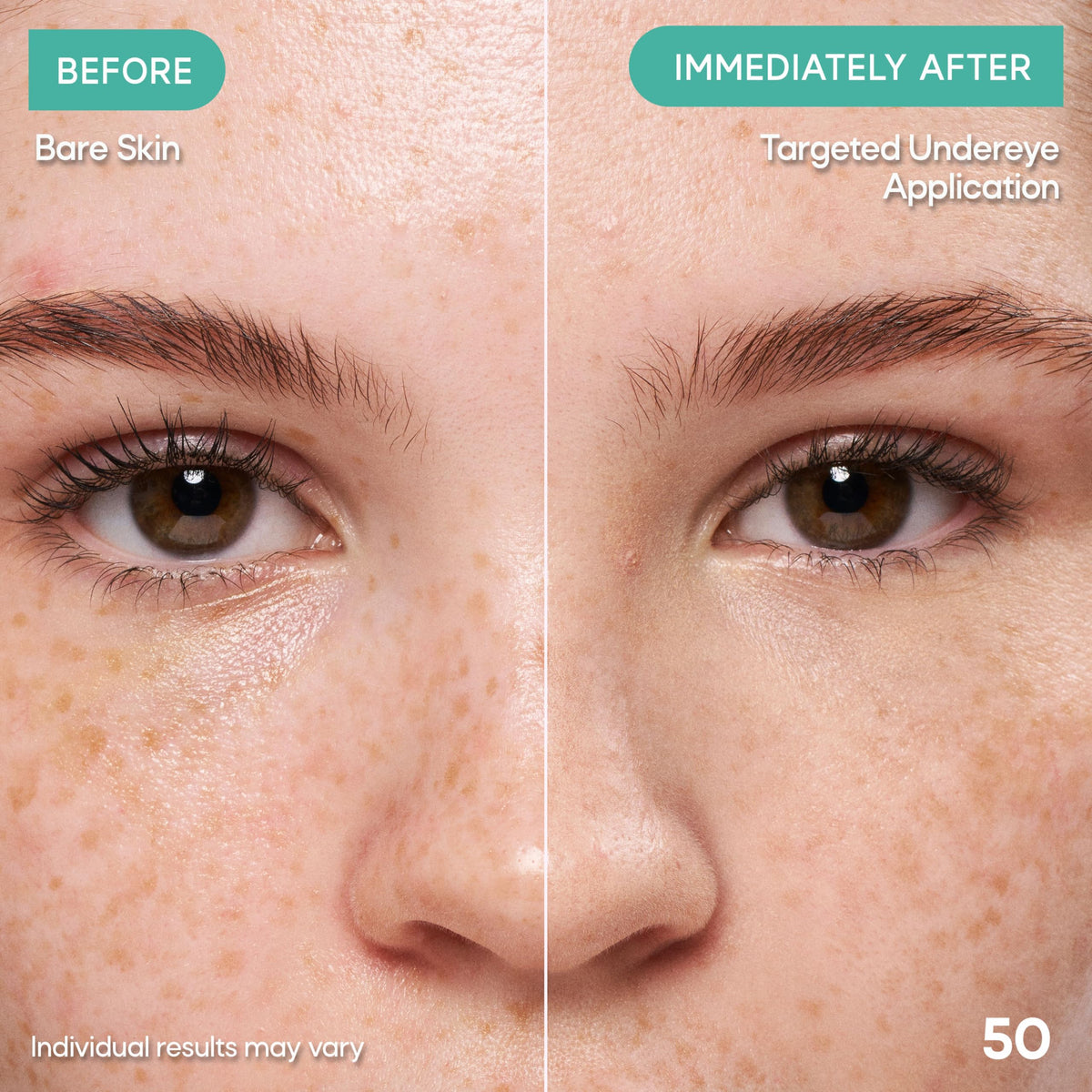 Almay concealer with aloe and salicylic acid highlighting soothing benefits