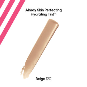 Almay close-up of liquid texture highlighting smooth, hydrating finish