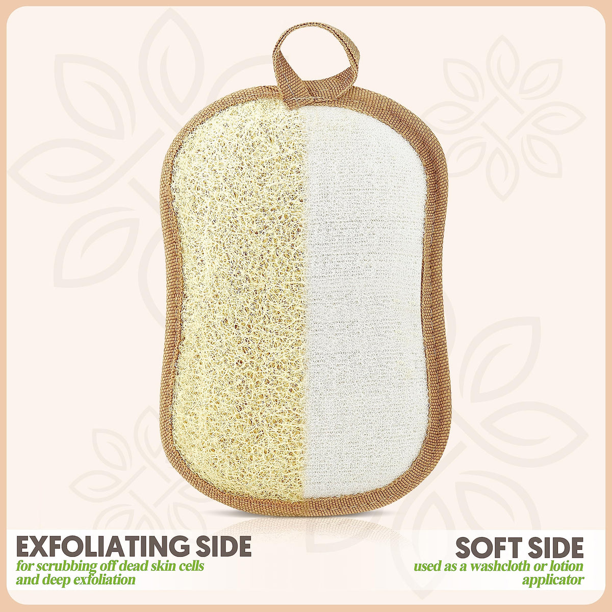 ALMOONI image of terry cloth reverse side for soft cleansing and polish