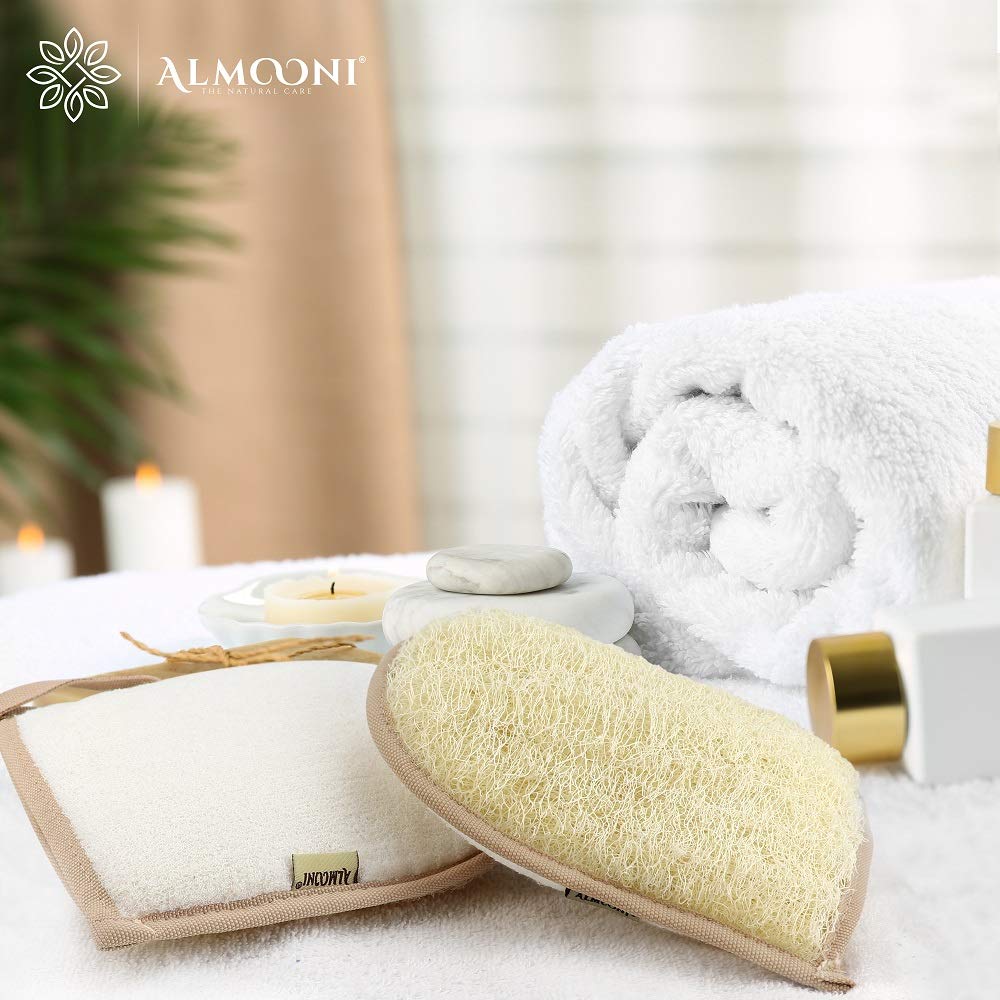 ALMOONI biodegradable drawstring pouch packaging for travel and gifting
