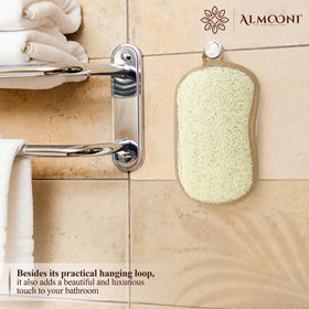 ALMOONI looped pad hanging to dry quickly and reduce mildew
