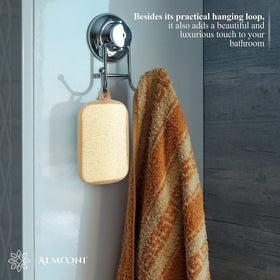 ALMOONI hanging loop on pad air-drying quickly to reduce damp odors