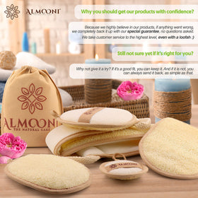 ALMOONI in a bathroom lifestyle scene suggesting daily shower routine benefits