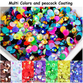 ALOCIAM gems applied to a phone case, durable decoration and eye-catching finish