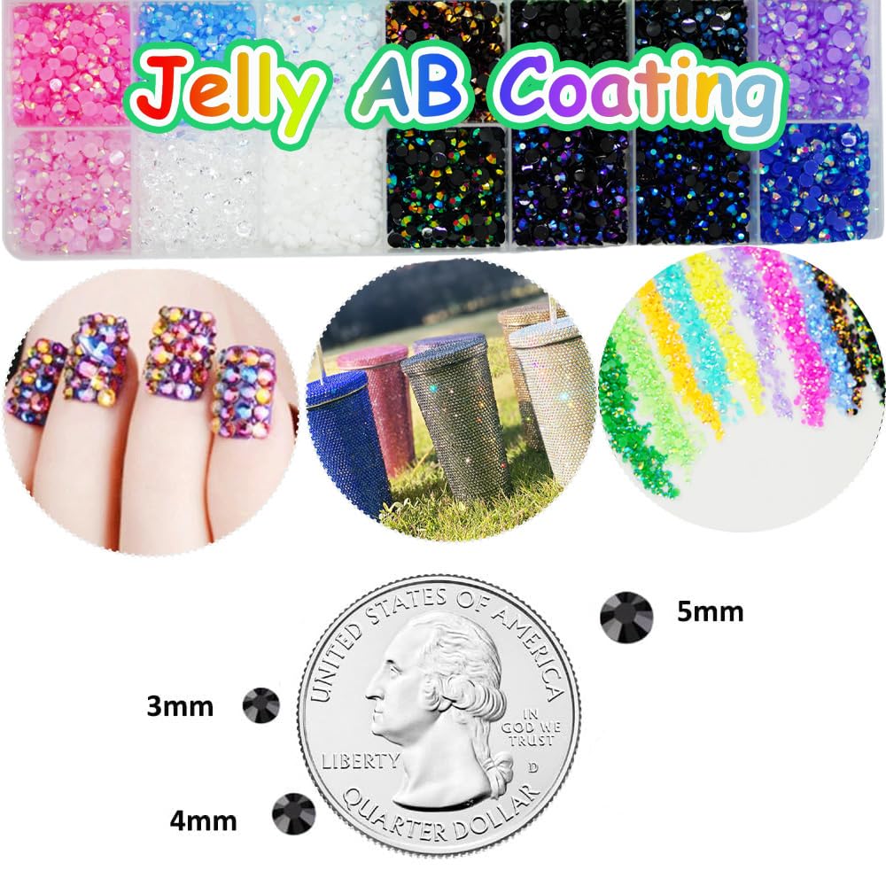 ALOCIAM tweezers holding a 3mm rhinestone for precise placement and neat layouts