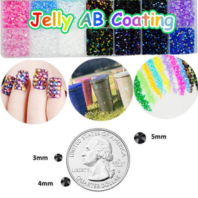 ALOCIAM tweezers holding a 3mm rhinestone for precise placement and neat layouts