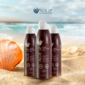 Aloe Up eco-friendly icon with bottle emphasizing reef-safe and cruelty-free benefit