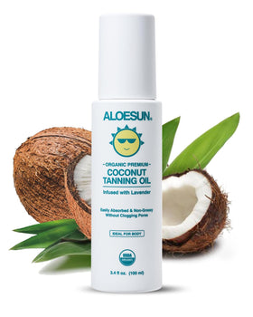ALOESUN front packaging showing travel-size bottle and branding for easy portability