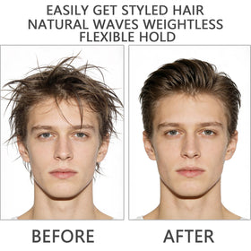 Alonekiss comb in hand styling a quiff for quick volume benefit
